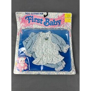 Vintage 1985 Shillman First Baby Doll Clothes 22" Baby Doll Outfit‎ 87001 NIP